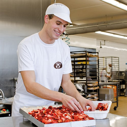 Bäckerei Gnaier – Auszubildender Jens Schiele
